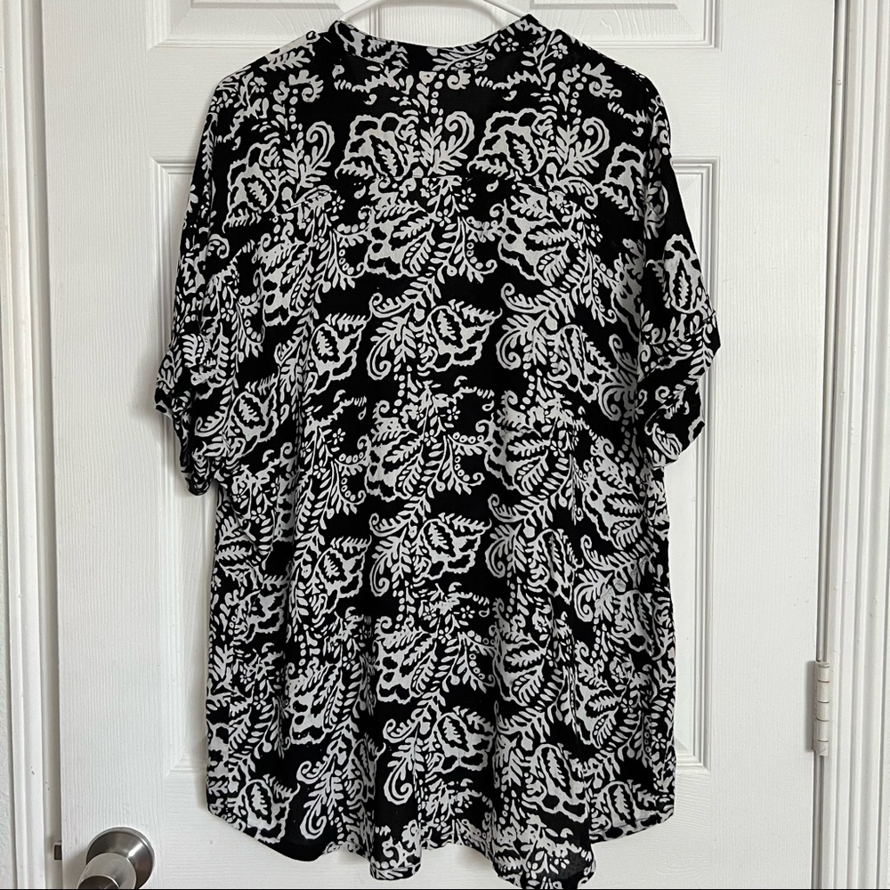 Soft Surroundings | Split Neck Dolman Sleeves Pri… - image 6